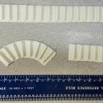 Tie strips for 1/48 scale track in 18"-24" gauge - unpainted